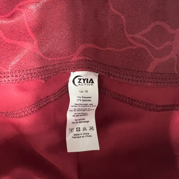 Womens Zyia Active Leggings - Picture 4 of 4